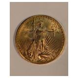 1927 St. Gaudens Gold 20 Dollar Coin