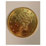 1900-S Liberty Head Gold 20 Dollar Coin