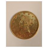 1882 Liberty Head Gold 10 Dollar Coin