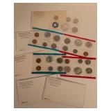 1964, 1965, 1968, 1969, 1970 U.S. Uncirculated Coi