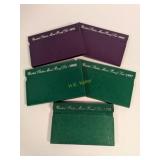 1992, 1993, 1995, 1997, 1998 U.S. Proof Coin Sets