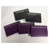 1973, 1974, 1990, 1991, 1992 U.S. Proof Coin Sets