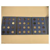 21 Silver Washington Quarter Coins in Book