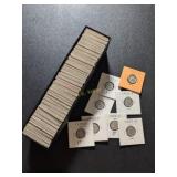 124 Silver 1957 to 1959 Roosevelt Dime Coins