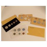 1954, 1956, 1957,1958, 1963 U. S. Proof Coin Sets
