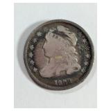 1932 Silver Capped Bust Dime Coin