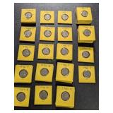 53 Jefferson Nickel Coins from 1943 to 1966