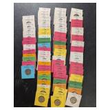 95 Jefferson Nickel Coins from 1955 to 1957