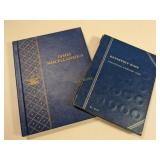 59 Roosevelt Dime Coins in 2 Books from 1946 to 19