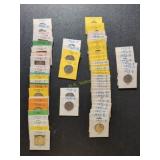 73 Washington Quarter Coins - 25 Silver 1940 and 4