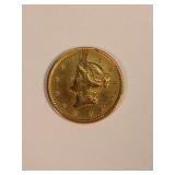 1850-P Liberty Head Gold Dollar Coin