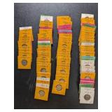 113 Buffalo Nickel Coins from 1935 to 1937