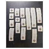 105 Jefferson Nickel Coins from 1946 to 1965