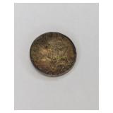 1857 Silver Three Cent Coin