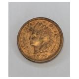 1893 Indian Head Penny Coin