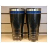 TWO Dallas Cowboys Insulated Stainless Steel Tumbl