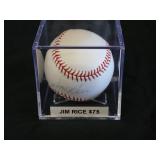 Jim Rice Signed Baseball