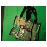 2 San Franscico 49ers Stadium Clear Plastic Bag