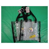 2 Pittsburgh Steelers Stadium Clear Plastic Bag
