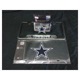 Cowboys Auto Lot: Hitch Cover, License Plate, Lice