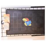 KU Jayhawks Heavy Duty Floor Mats - Set of 2