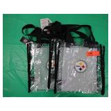 3 Pittsburgh Steelers Stadium Clear Plastic Bag