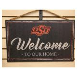 OSU Cowboys  "Welcome to Our Home" Wooden Sign
