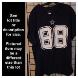 XL, Dallas Cowboys #88 Lamb T-Shirt, Navy