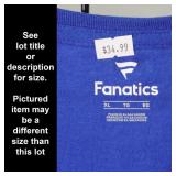 3XL, KC Royals V-neck T-shirt, Blue