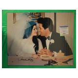 Elvis & Priscilla Presley Signed Wedding Photo