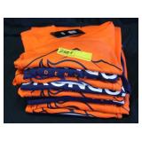 10 Denver Bronco T-Shirts, Orange & Blue Brand: Ni
