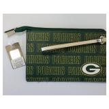 Green Bay Packers Zipper Wristlet 6"X9"