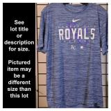 L, KC Royals Dri-Fit T-Shirt, Blue/Black, Men