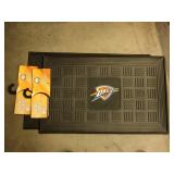 TWO OKC Thunder Heavy Duty Floor Mats - Set of 2