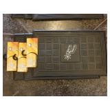 THREE San Antonio Spurs Heavy Duty Floor Mats - Se