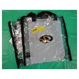 2 Missouri Tigers Stadium Clear Plastic Bag