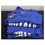 8 KC Royals V-neck T-shirt, Blue, Brand: Fanatics