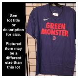 S, Boston Red Sox T-Shirt, Blue, Nike