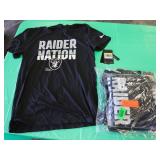4 Raiders Nation T-Shirts, Black, The Nike Tee, Dr