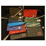 Wristlets, 12, assorted, all football teams