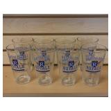 EIGHT KC Royals Bar Glass, Blue & Yellow