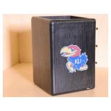 KU Jayhawks Mini Desk Organizer