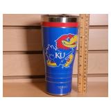 KU Jayhawks Insulated Stainless Steel Tumbler