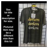 L, Wichita State Shockers T-Shirt, Three Shockers