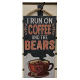 Chicago Bears Wooden Coffee Sign