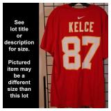 XL, KC Chiefs 87 KelceT-Shirt, Red, Nike