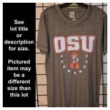 L, OSU Cowboys T-Shirt, Gray, Gameday Couture