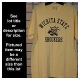 S, Wichita State Shockers T-Shirt, Yellow