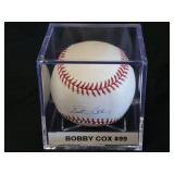 Bobby Cox Signed Baseball
