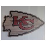 KC Chiefs Arrowhead Sign